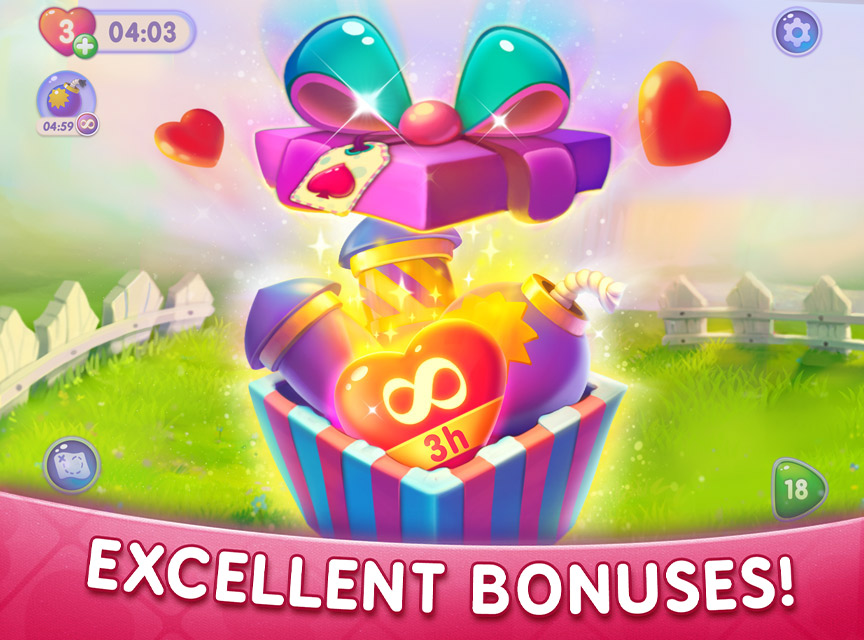 Excellent bonuses